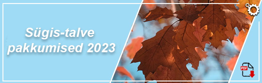 Sügis-talve pakkumised 2023